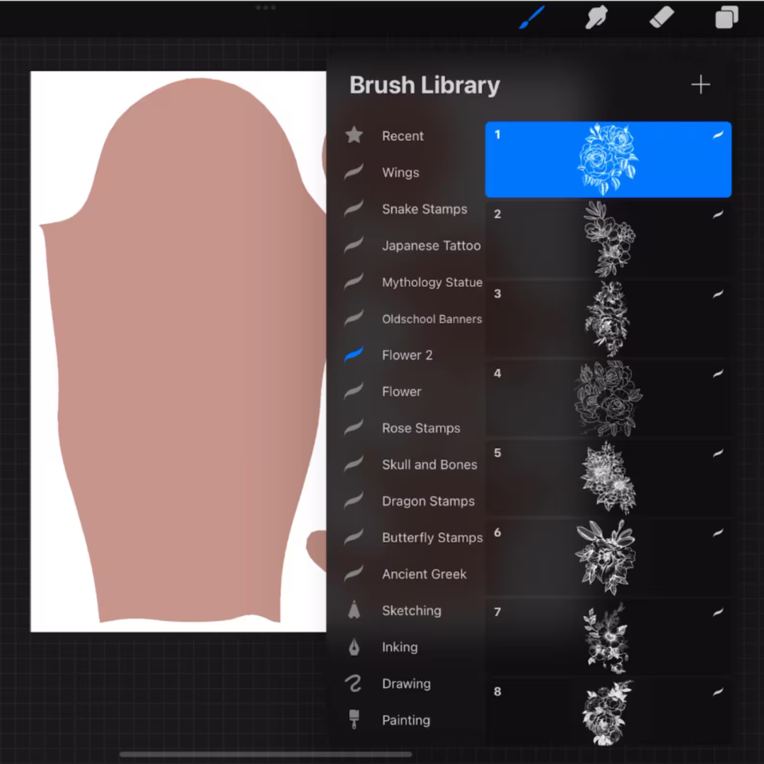 Procreate 3D Human Models & Tattoos Editable Templates, Male, Female Figures, Tattoo Sketch, Concept Art, Lighting, Anatomy Study Kit