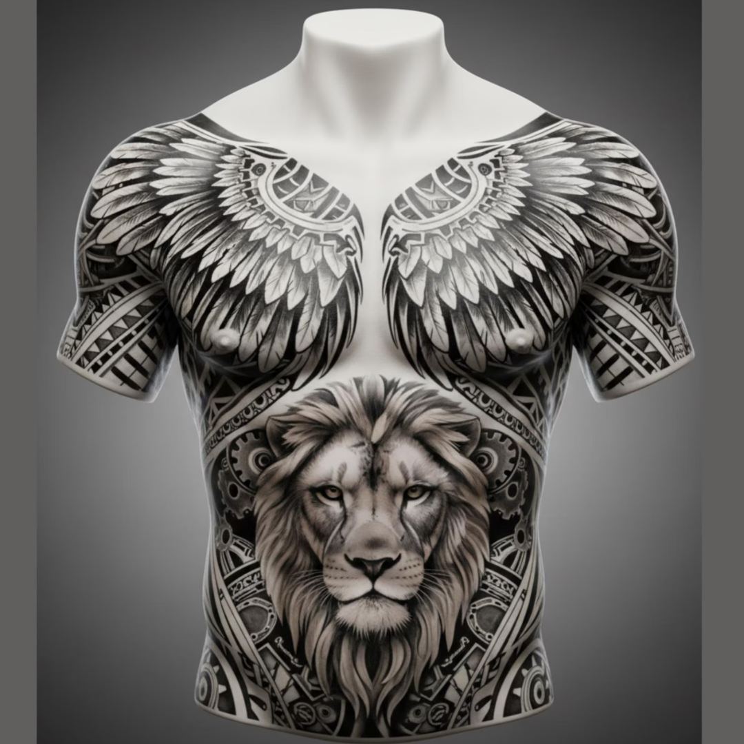 Procreate 3D Human Models & Tattoos Editable Templates, Male, Female Figures, Tattoo Sketch, Concept Art, Lighting, Anatomy Study Kit