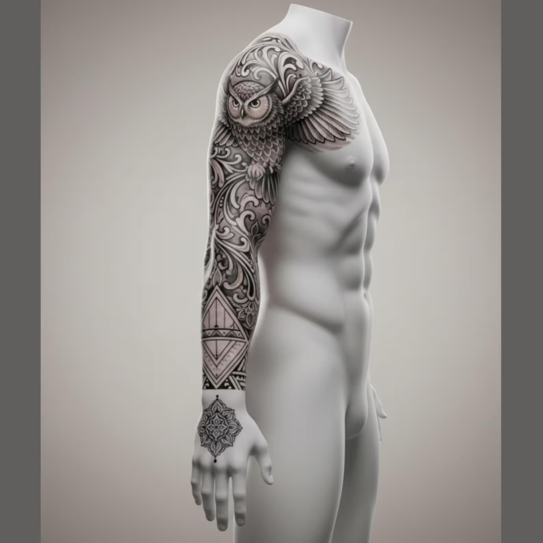 Procreate 3D Human Models & Tattoos Editable Templates, Male, Female Figures, Tattoo Sketch, Concept Art, Lighting, Anatomy Study Kit