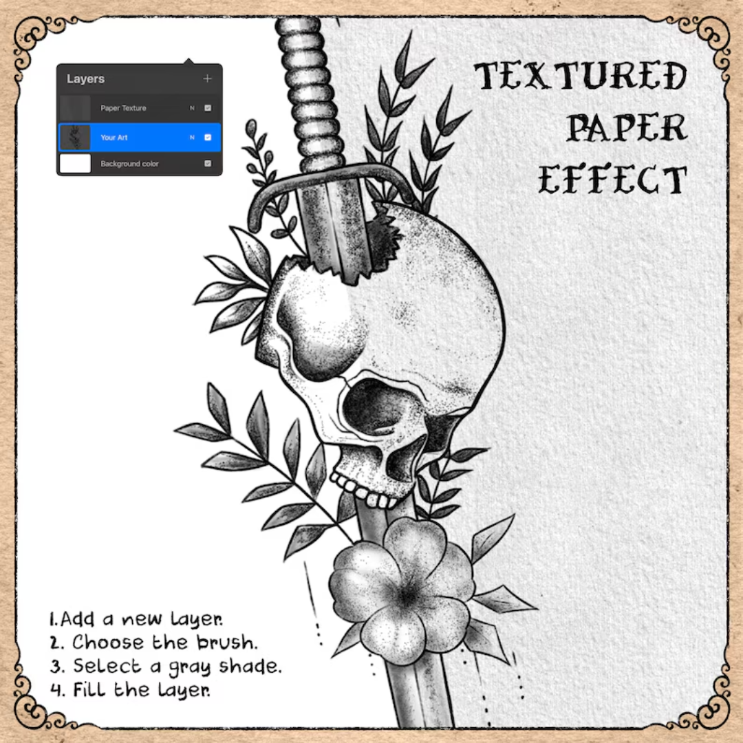 70 Procreate Tattoo Brushes: Stipple Shader, Traditional, Dotwork & Shading Set for Procreate