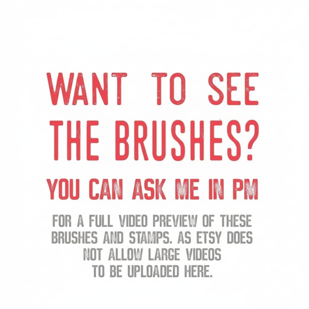 Procreate Tattoo Brushes, Mega Bundle, Tattoo Stamps (Digital Download)