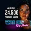 Whole Shop Bundle, Procreate Brushes & Stamps Mega Bundle, 10,000+ Tattoo Designs, Stamps, Lifetime Access to Current & Future Products